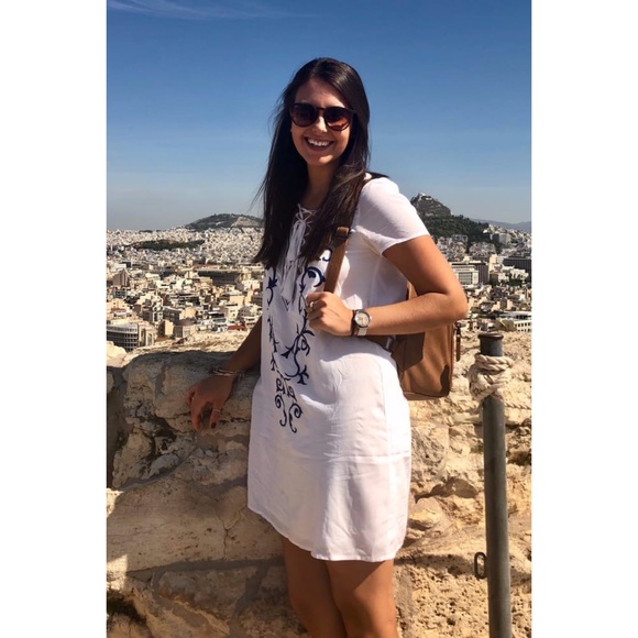 Lulu’s Boho “Paradise Awaits” Lace Up Shift Dress - Picture 13 of 16